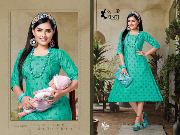 Kinti Mamta 5-Rayon-Print-Kurti